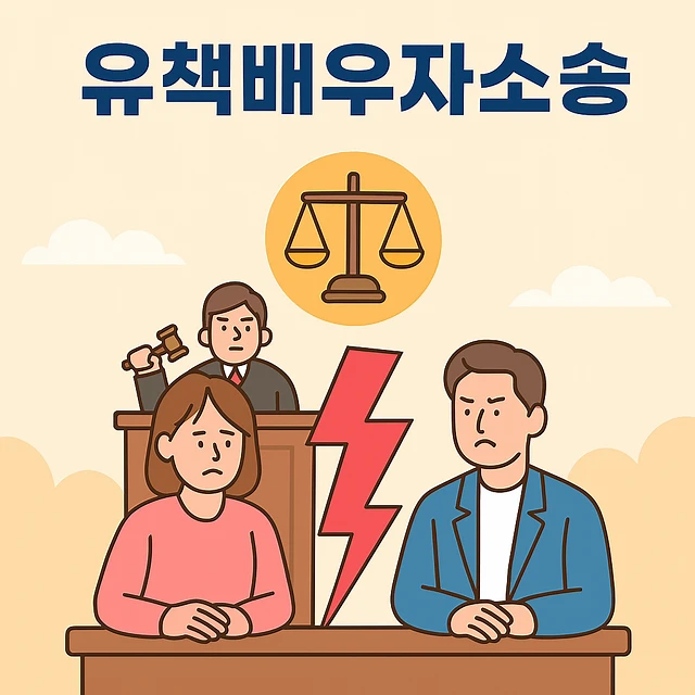 부천성폭행변호사, 유책배우자소송