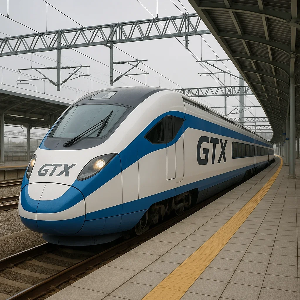 GTX 열차 이미지