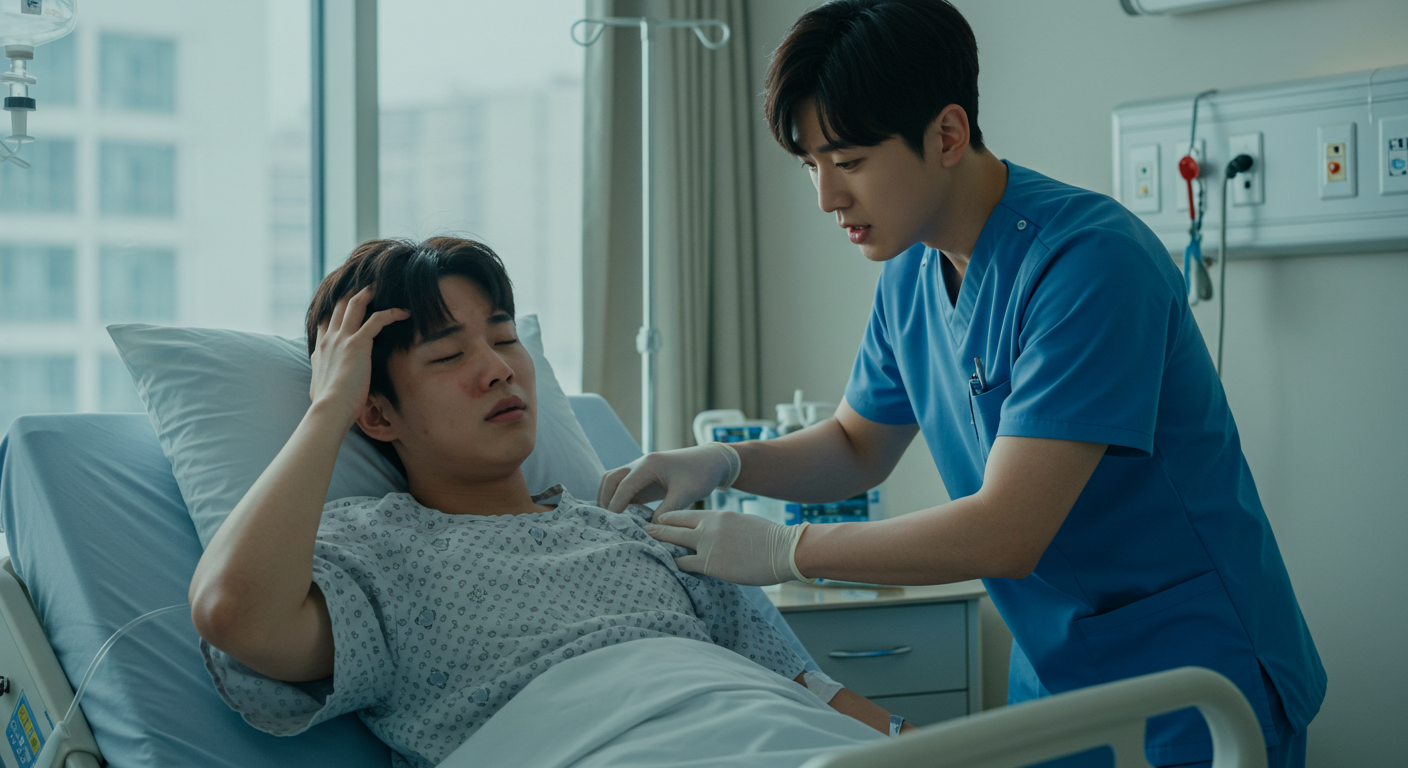 어지럼증, 호흡곤란