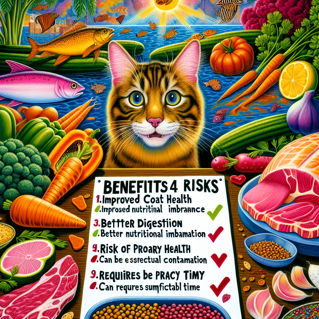 고양이를 위한 생식 식단의 진실: 4가지 이점과 위험