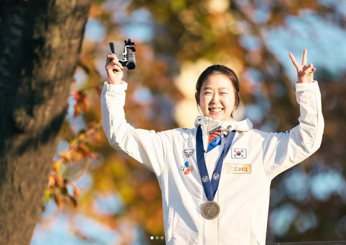 김민선 스케이트 선수 하얼빈 동계올림픽 인스타그램