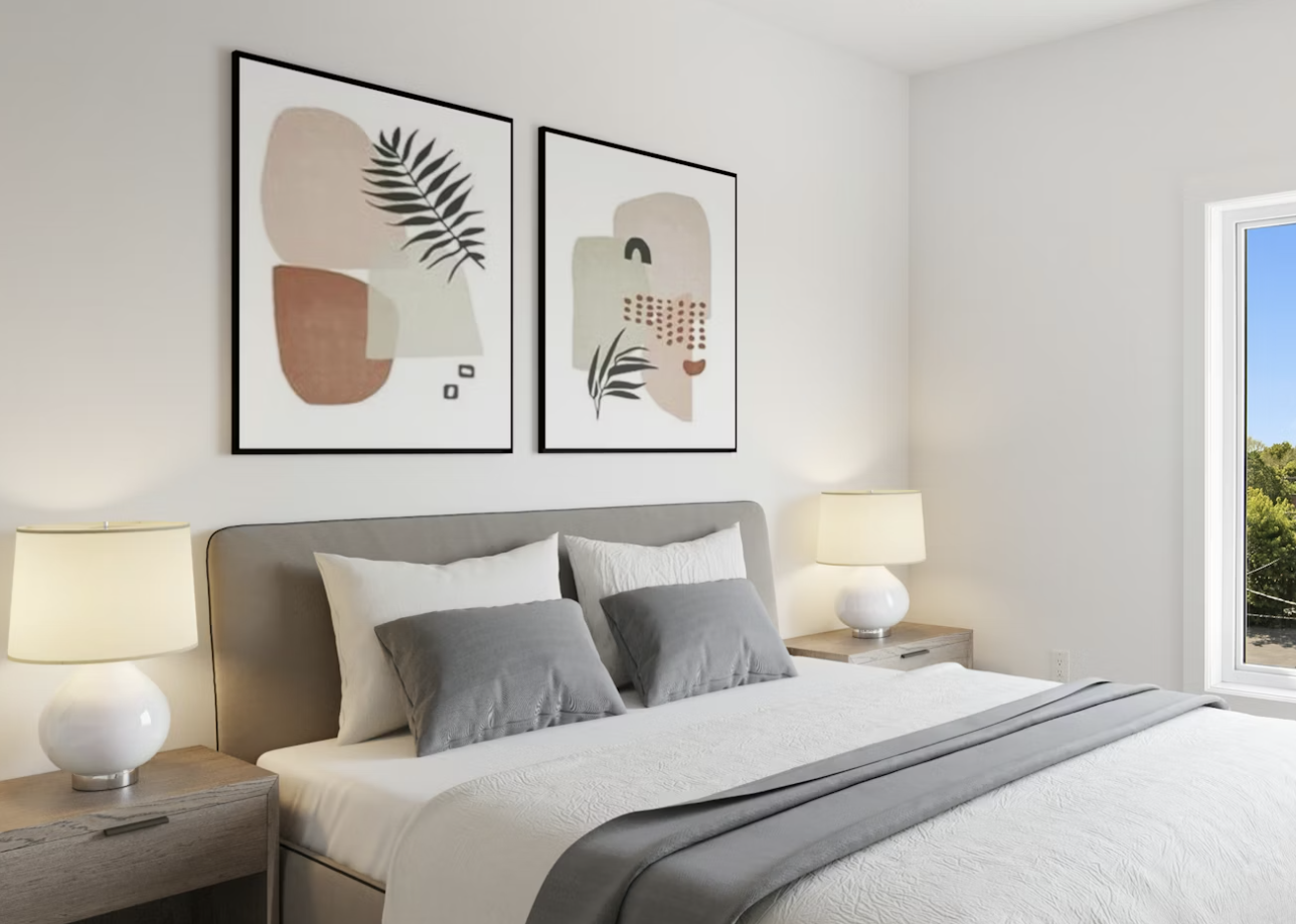 숙면과 정서적 안정을 돕는 테라피 컬러 그림 고르기 - 아트 홈 인테리어