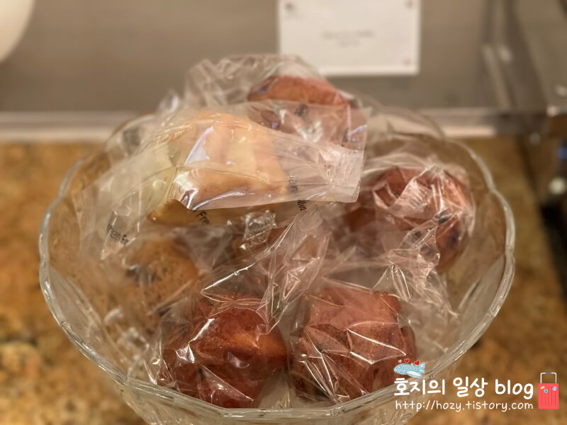 싱가폴 세인트레지스 조식뷔페 베이커리 메뉴