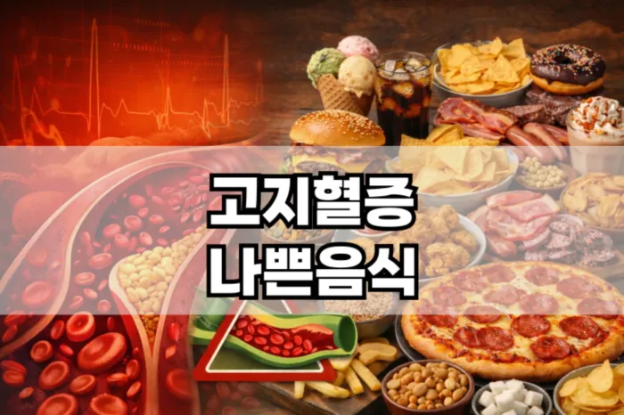 고지혈증에 나쁜 음식