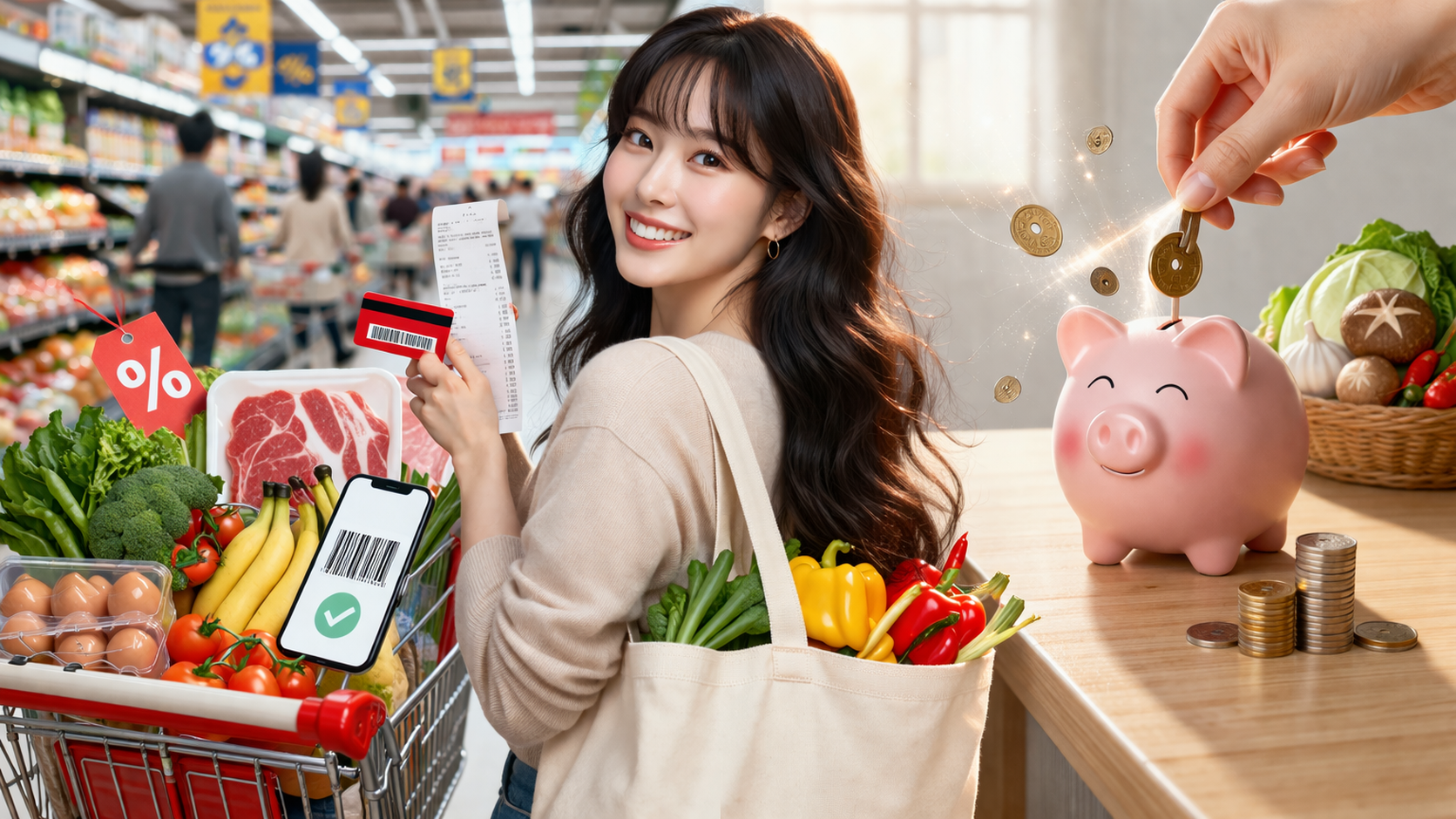 대형마트 할인 받는 방법