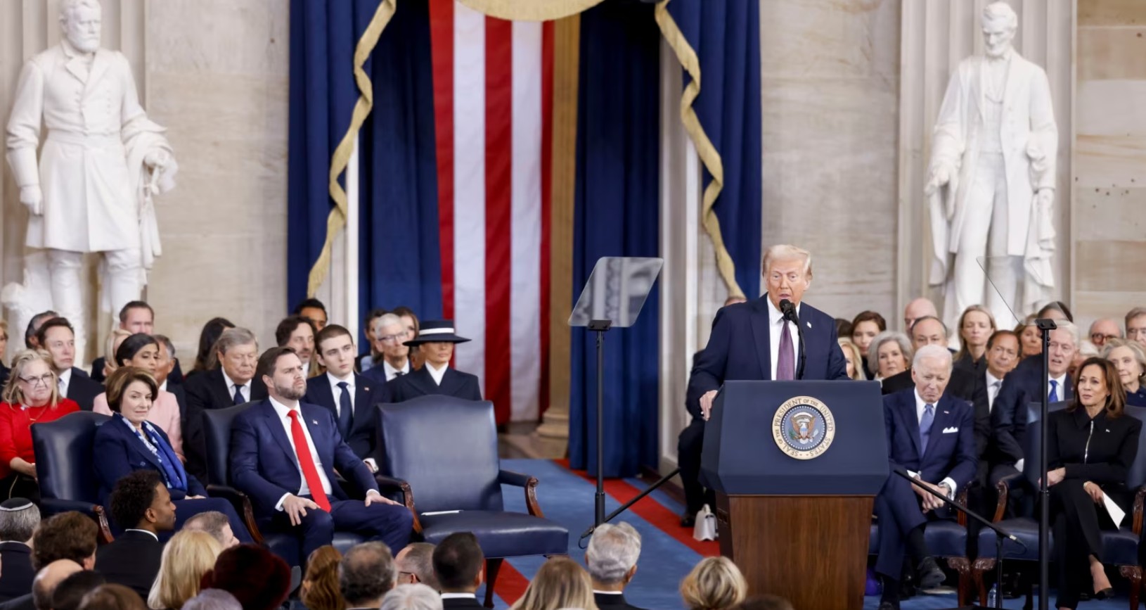 도널드 트럼프의 취임사 요약 및 국제관계의 변화