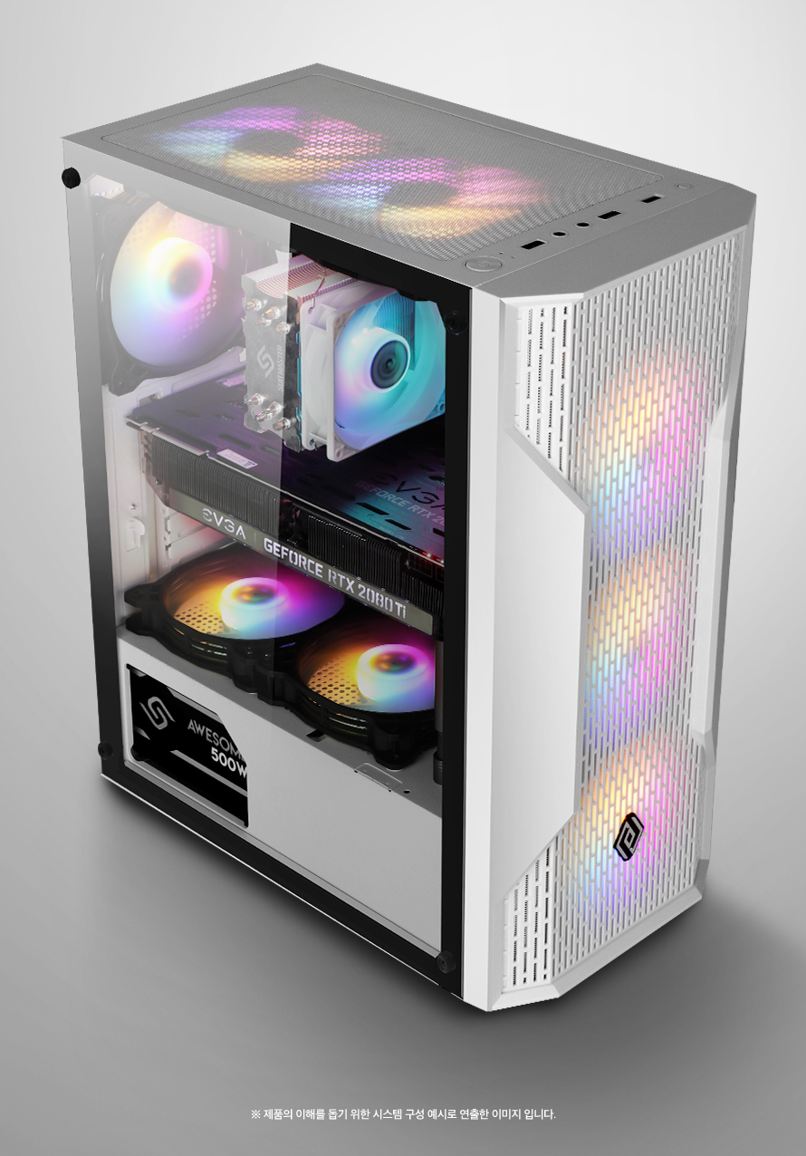 ABKO NCORE 베놈 식스 LED 강화유리