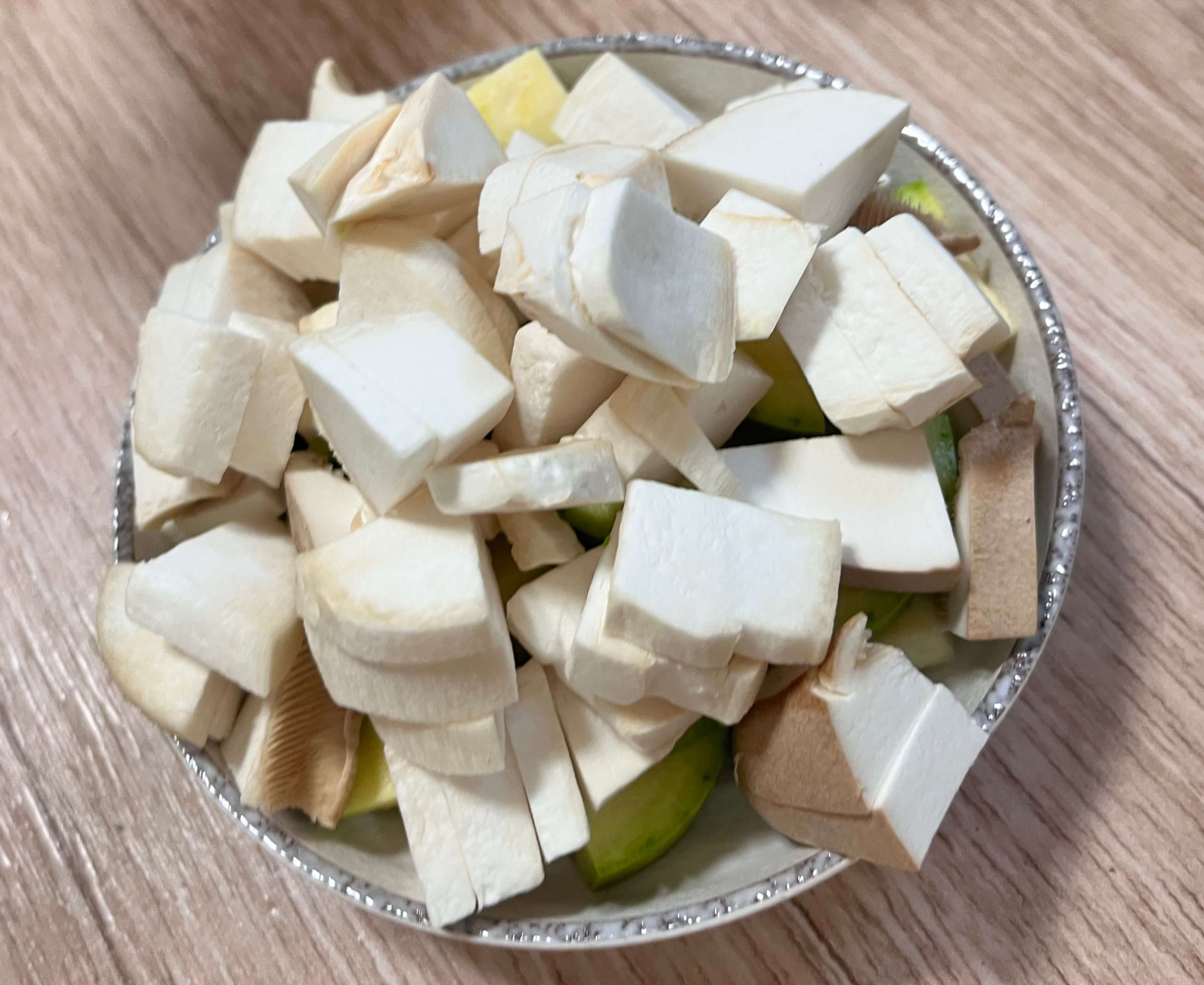 간단한 차돌 알배추 된장찌개