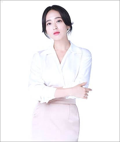 고혼진 화장품 모델 김민정 사진