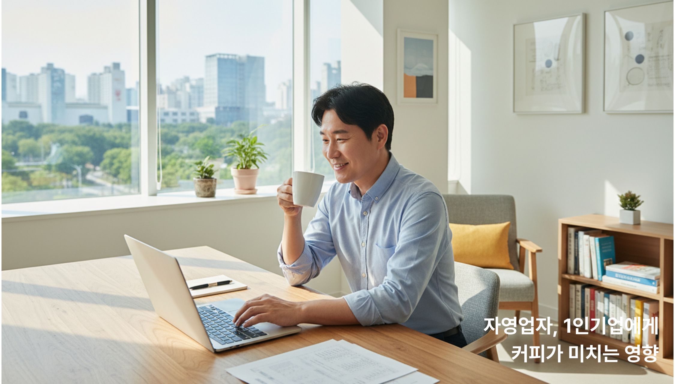 자영업자, 1인기업, 커피, 장점, 단점