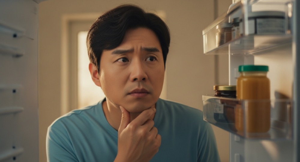 냉장고 앞 고민