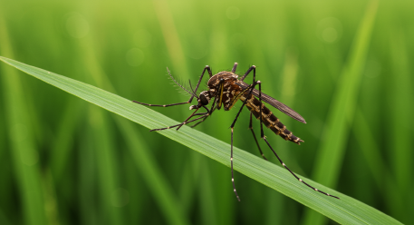 일본뇌염 매개모기(작은빨간집모기)