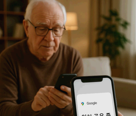 위급 상황 시 위치 전송하는 방법 (구글 지도 활용법)