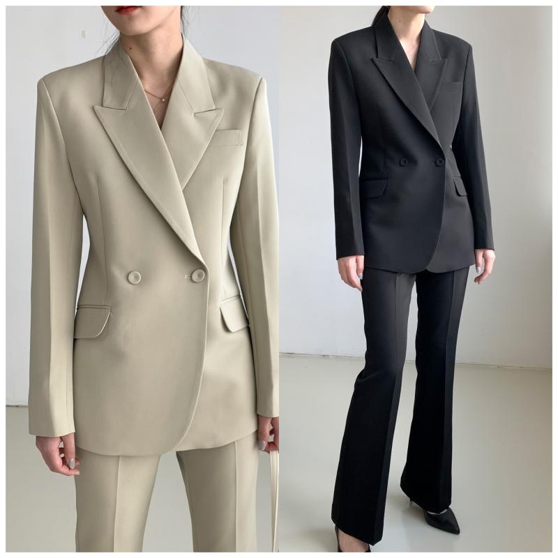 (F/L)여성정장셋트 바지정장 투피스 셋업수트 면접복장 빅사이즈 봄가을