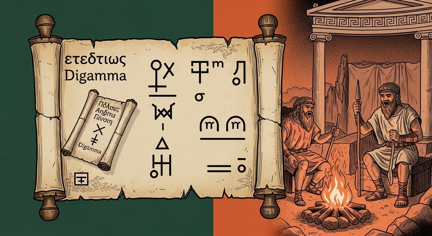 호메로스 구전 전통의 언어학적 분석 관련 사진