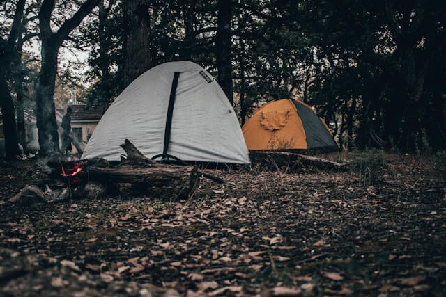 캠핑 텐트 사진