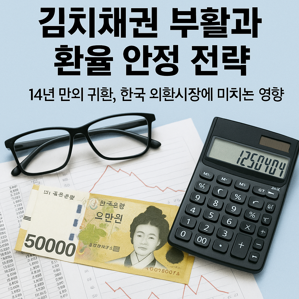 김치채권 부활과 환율 안정 전략