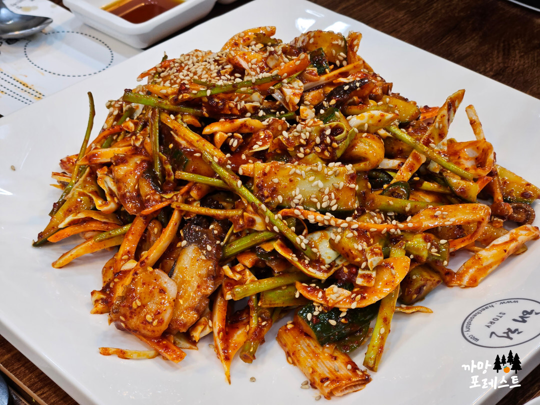 문어스토리 해천 문어무침