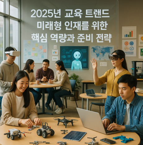 2025년 교육 트렌드: 미래형 인재를 위한 핵심 역량과 준비 전략
