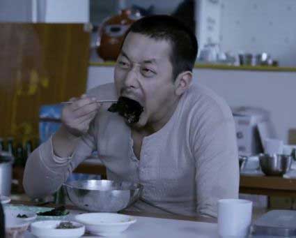 하정우 - 식신같은 모습