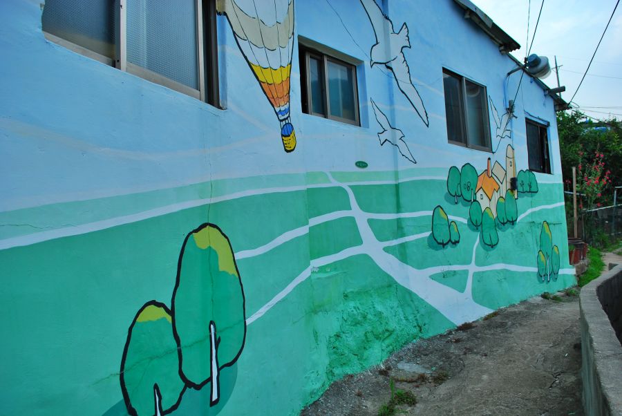 문현동 안동네 벽화마을