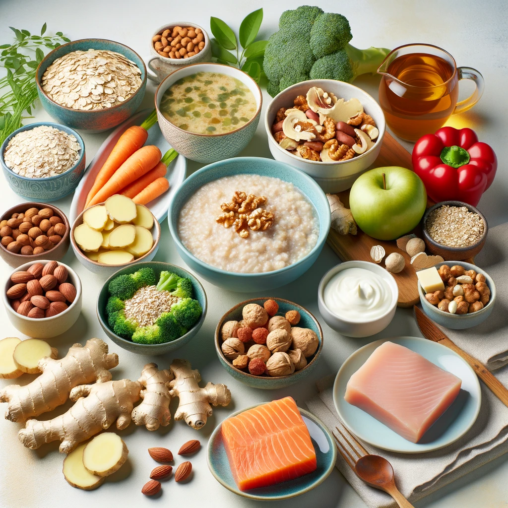 위염 식단과 영양