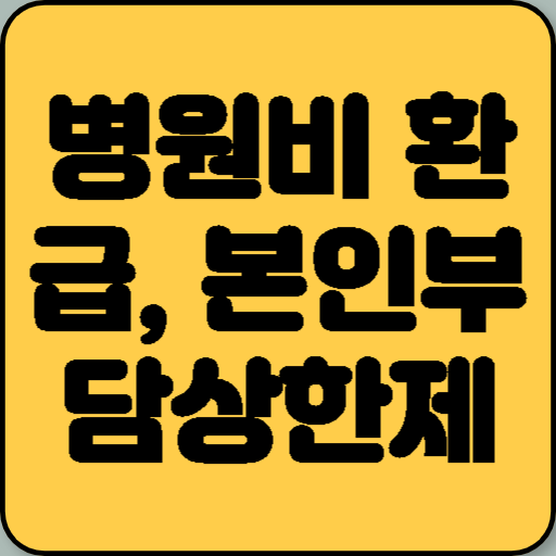 병원비 환급, 본인부담상한제 완벽 가이드