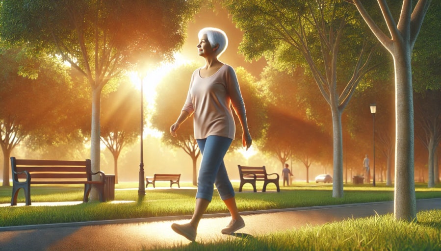 운동하는 시니어