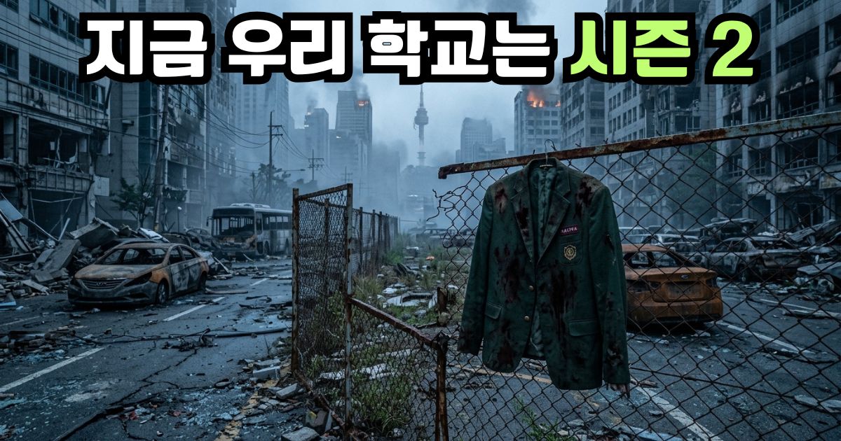 지금 우리 학교는 시즌 2 배경 효산시 밖 서울 아포칼립스 스틸컷