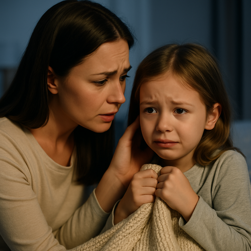 아이의 불안감 다루기 관련 사진