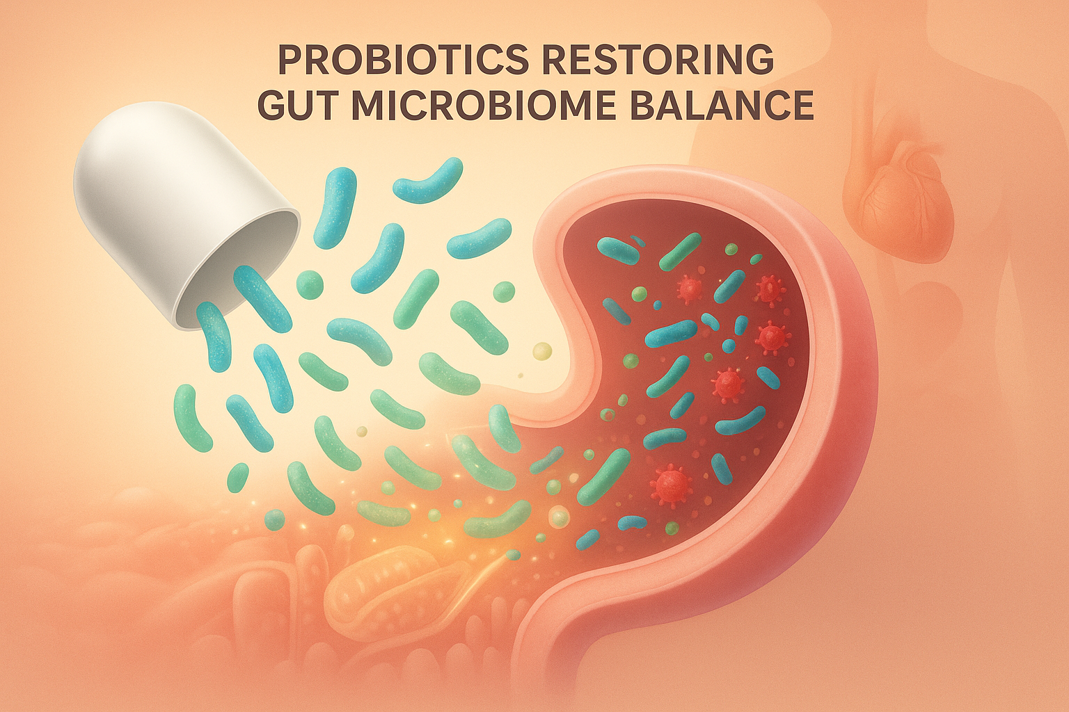 유해균을 밀어내고, 유익균을 장내 환경으로 정화