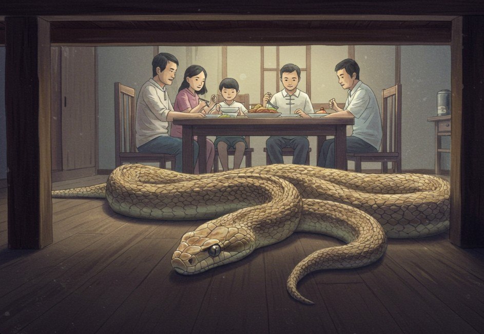 뱀이 집안으로 들어오는 꿈 해몽