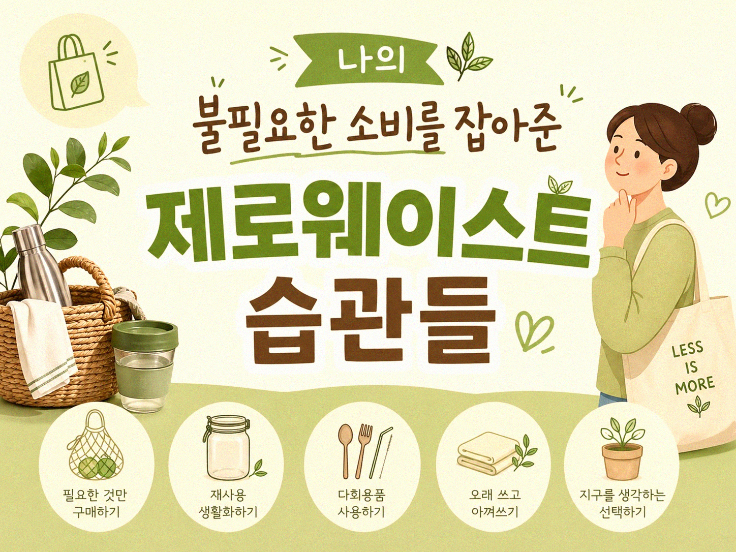 제로웨이스트, 정말 생활비를 아껴줄까