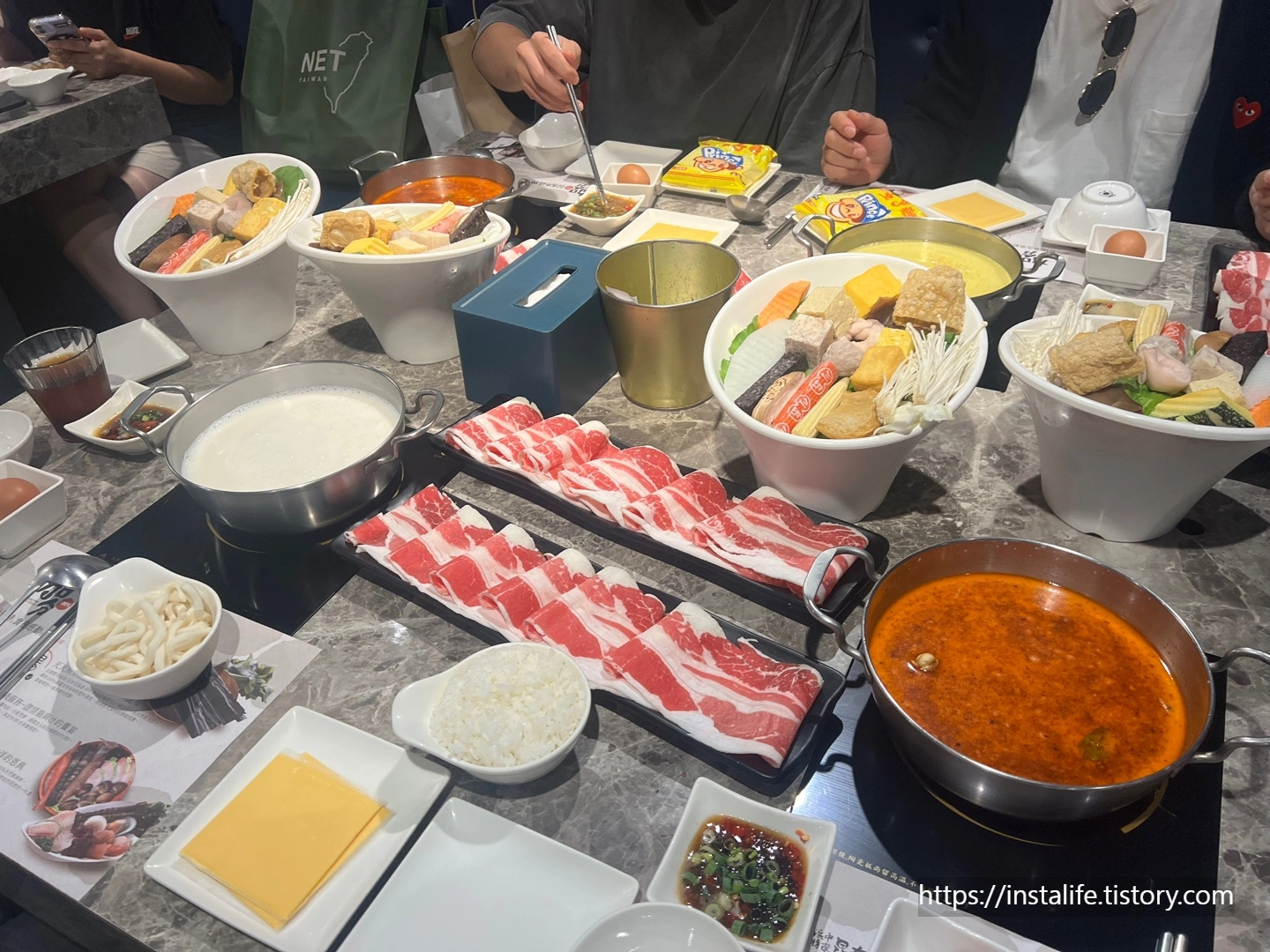 지아펀 훠궈 메뉴