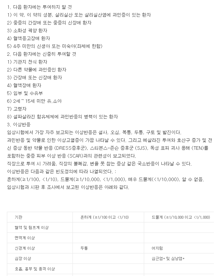 펜타사좌약-복용-주의사항