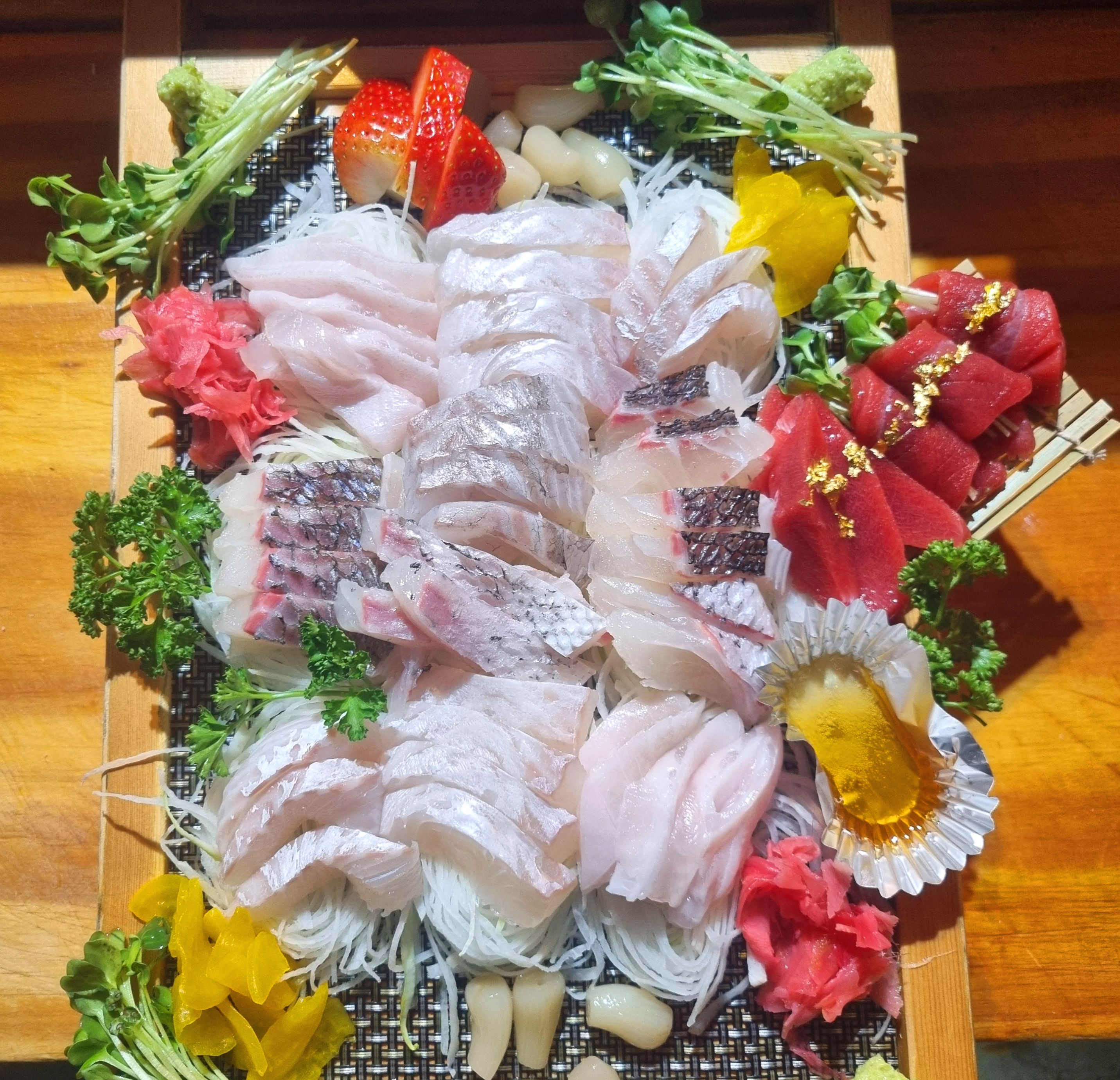 송도도미맛집, 송도참다랑어, 송도농어회