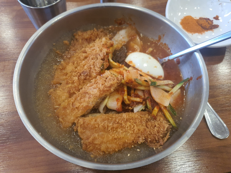 불냉면
