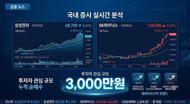 레버리지 ETF 예탁금 3000만원 규제와 삼성전자·SK하이닉스 투자자 대응 방법 설명 이미지