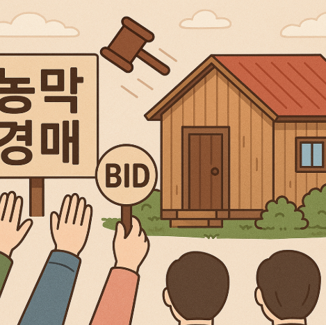 농막 경매 소액창업