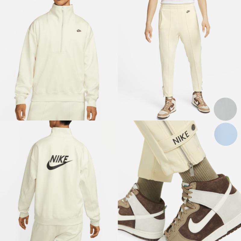 추성훈 트레이닝복 나이키 써카 남성 트레이닝복 세트 스포츠웨어 코코넛아이보리 상의 하의
