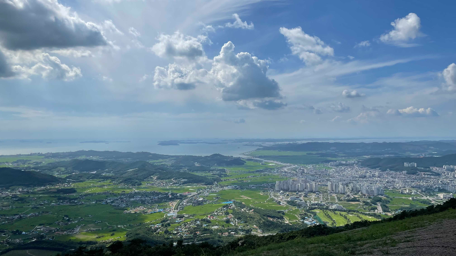 옥마산 전망대 (패러글라이딩 이륙장)