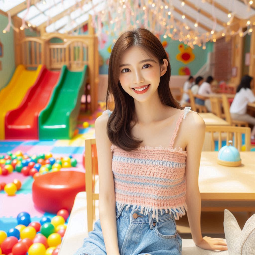 키즈카페 배경