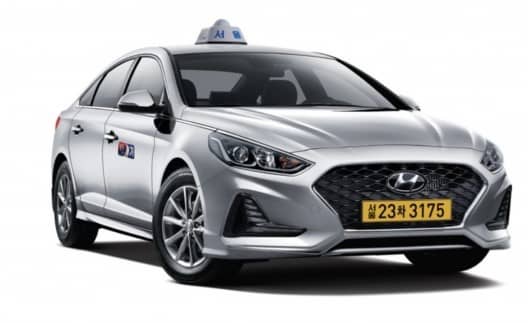 개인 택시 모습