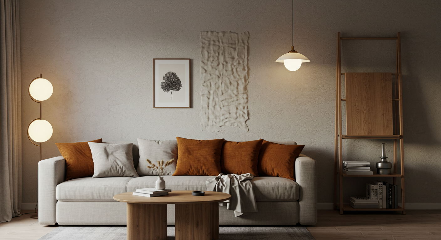 감각을 더한 인테리어 디자인