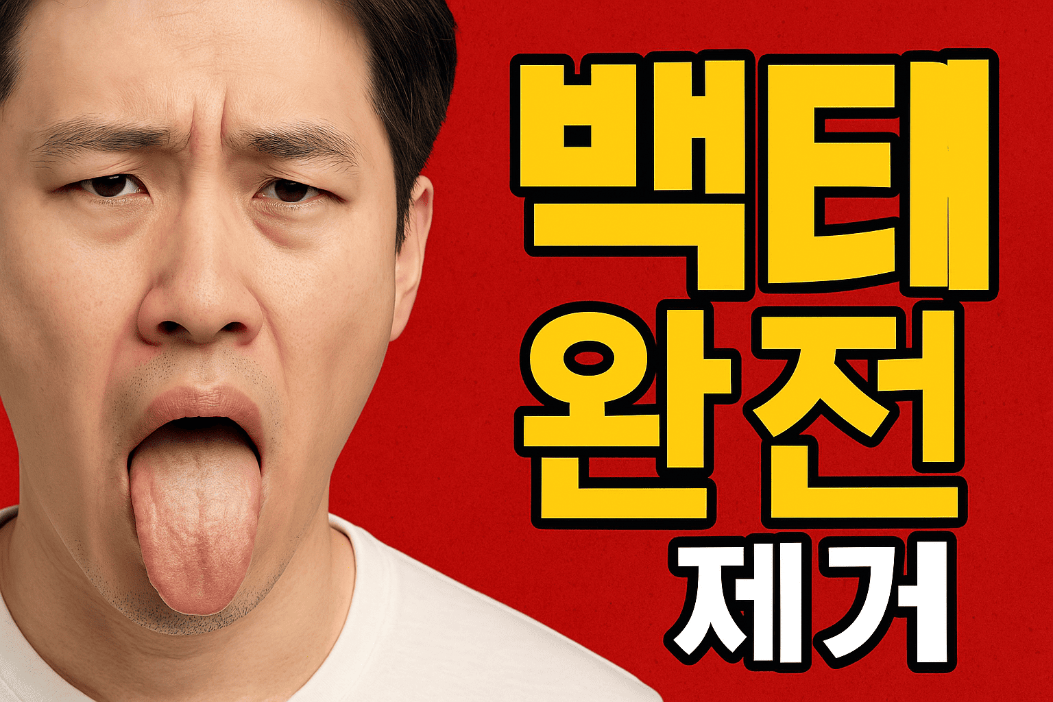 백태 완전 제거 방법