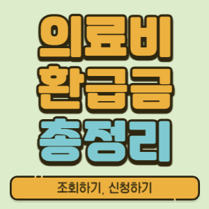 의료비 환급