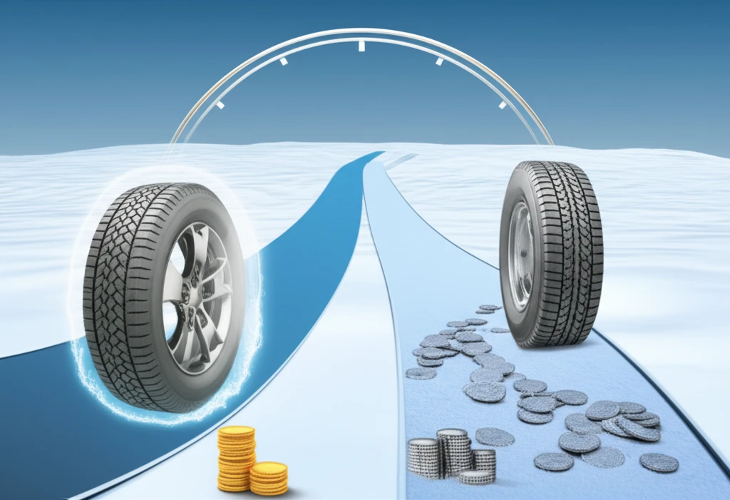 스노우 타이어 비용을 아끼는 구매와 ..