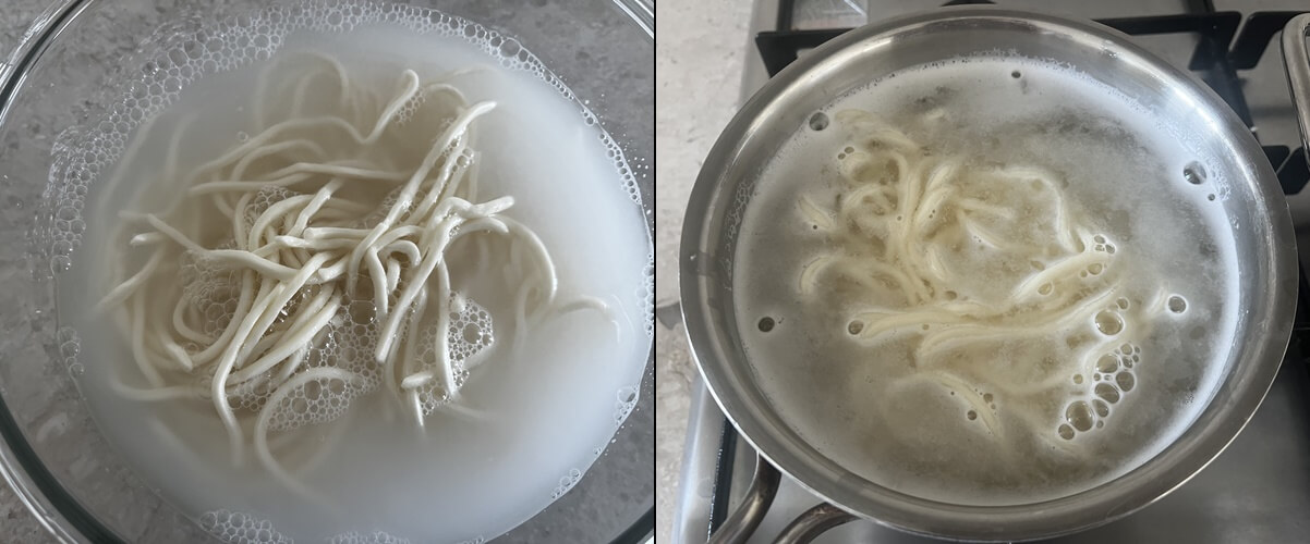 칼국수면_삶기
