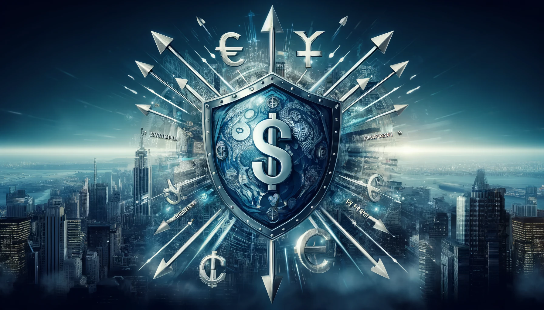 외환시장 개입과 환율 방어 비용을 상징적으로 보여주는 이미지