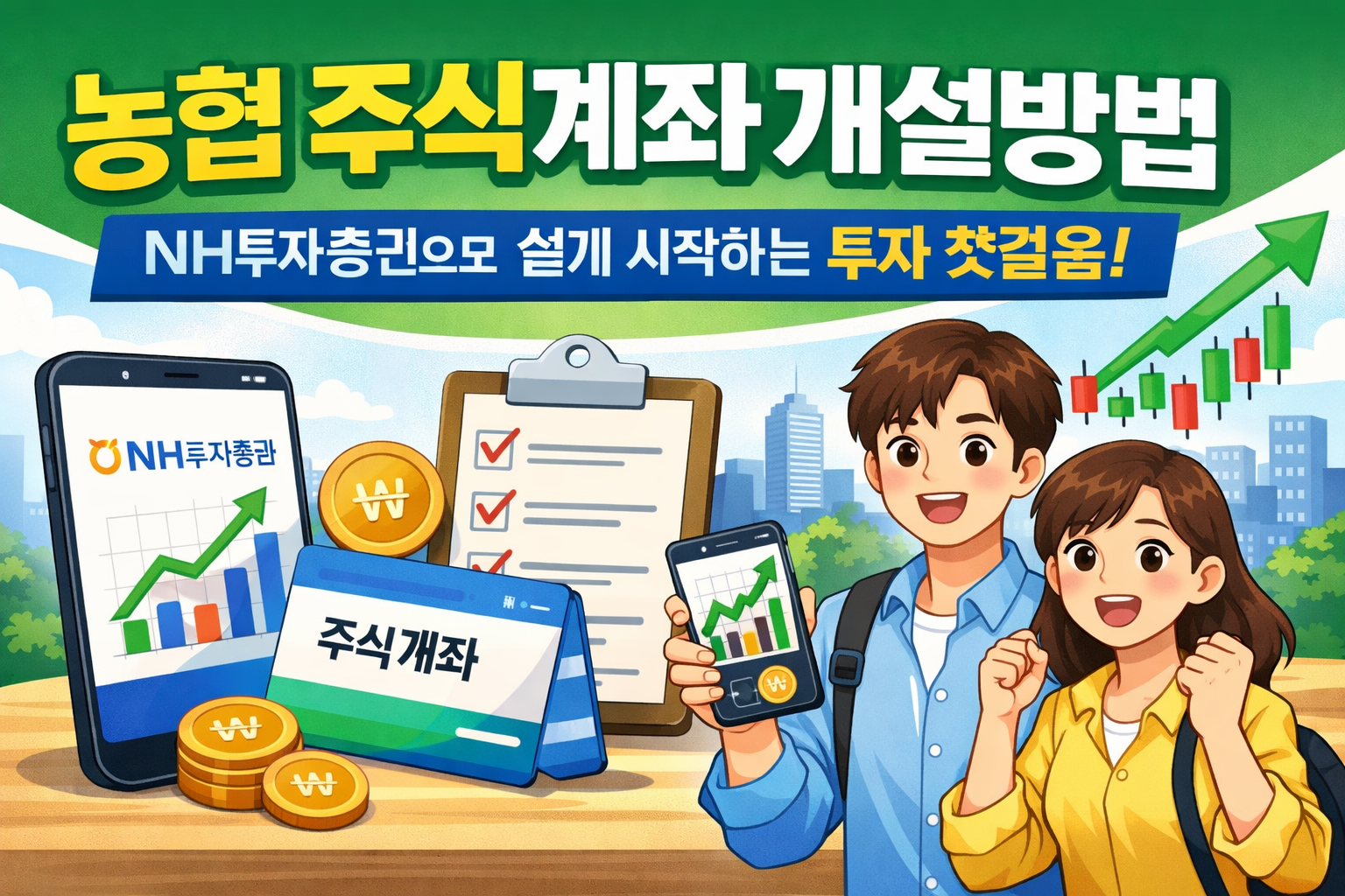 농협 주식계좌 개설방법